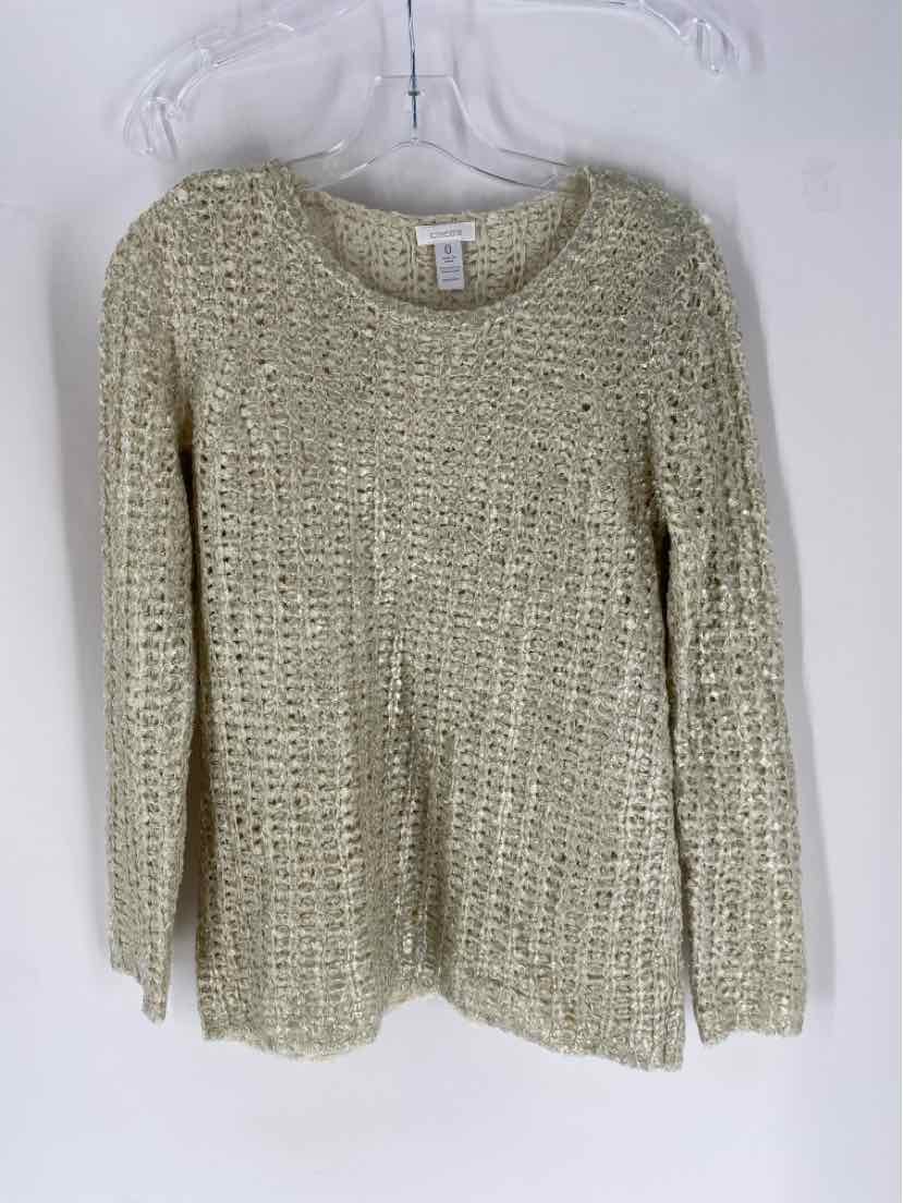 Size S Chico's Silver Sweater