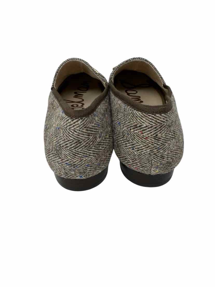 Shoe Size 9 Sam Edeleman Tan Tweed Flats