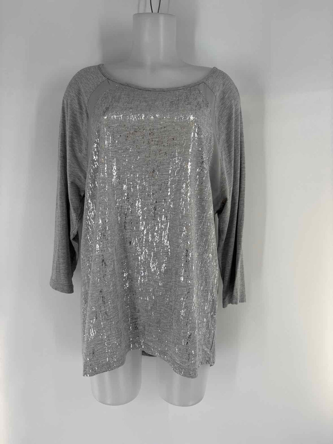 Size XL Chico's Gray Shirt