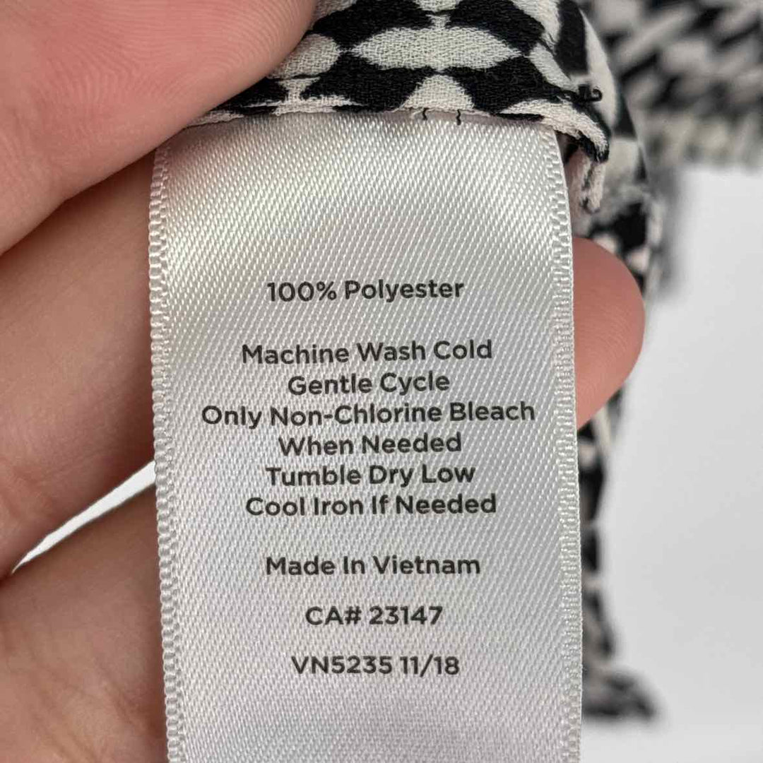 Size 3X Talbots Black Print Shirt