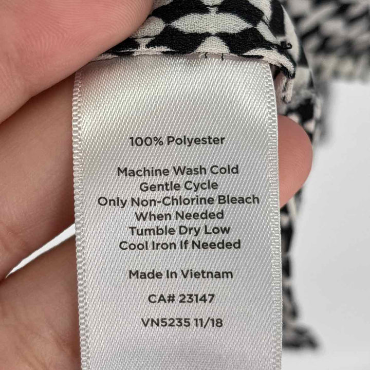 Size 3X Talbots Black Print Shirt