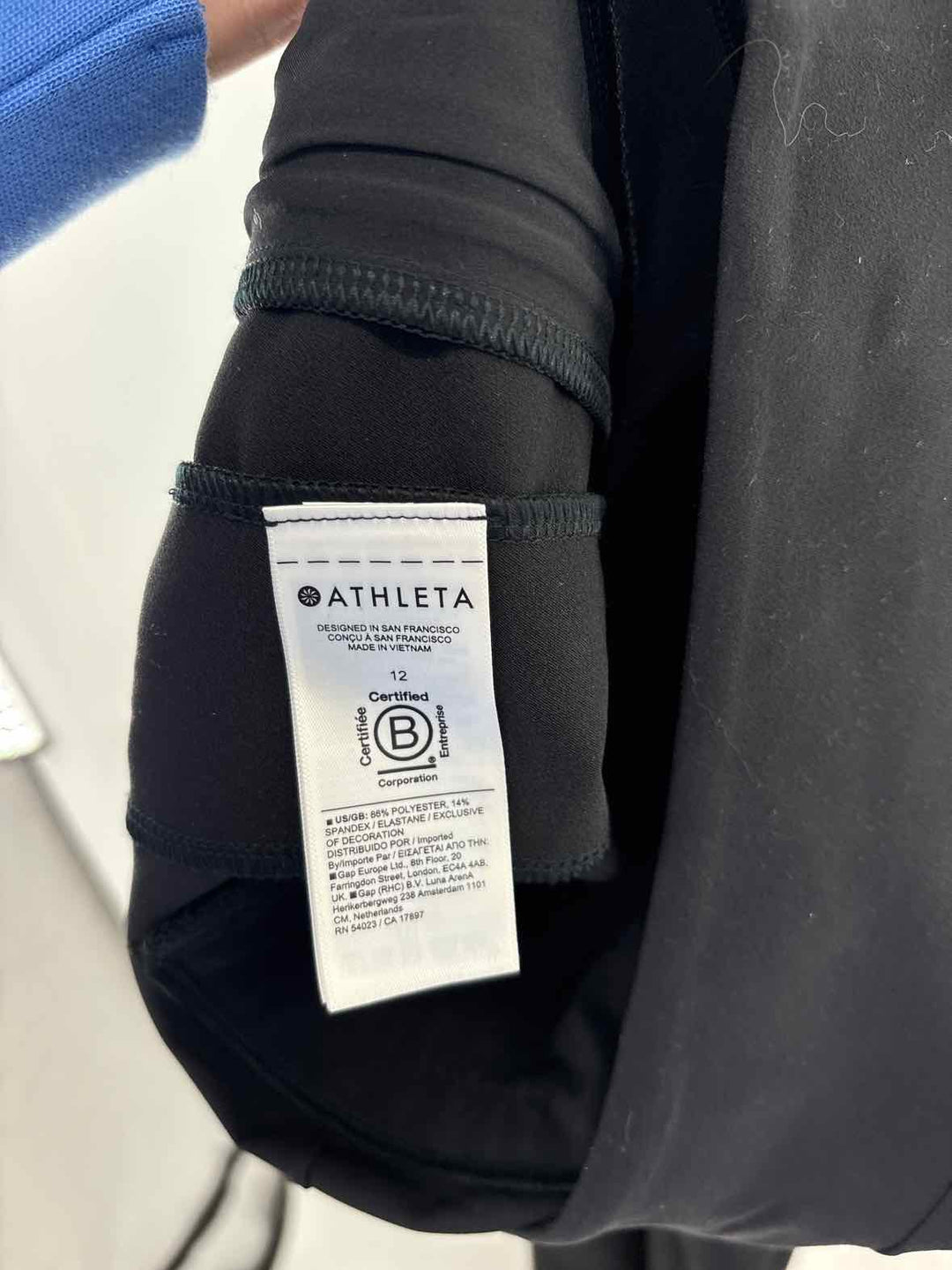 Size 12 Athleta Black Pants