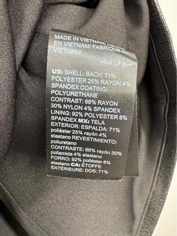 Size 12 White House Black Market Black Shirt