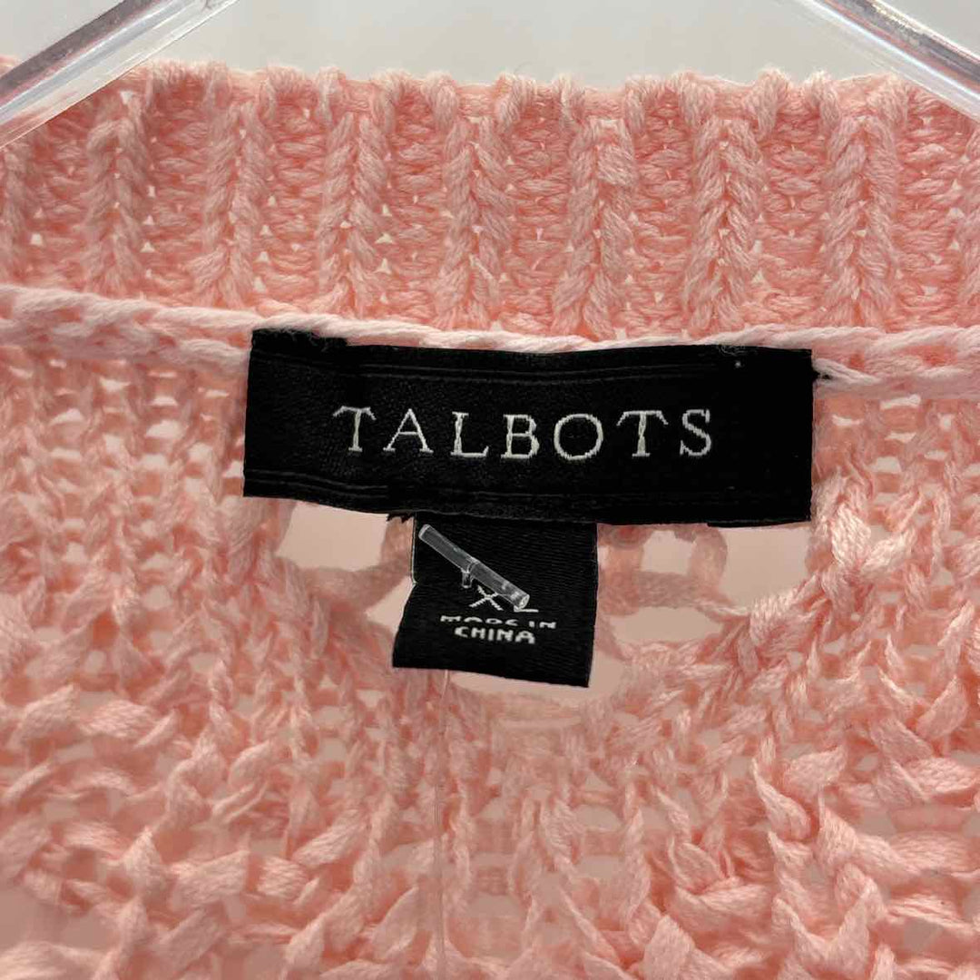 Size XL Talbots Peach Sweater