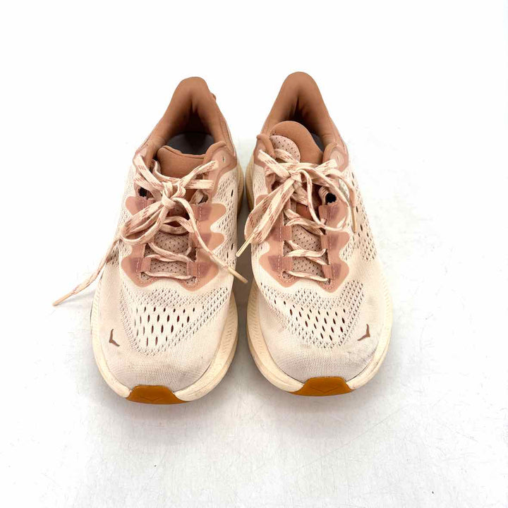 Shoe Size 7.5 HOKA Peach Knit Sneakers