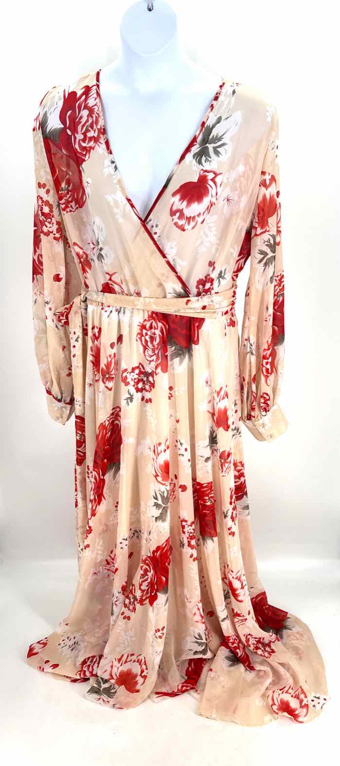 Size 2X Peach Dress