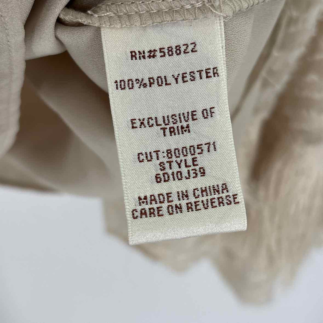 Size L Beige Shirt
