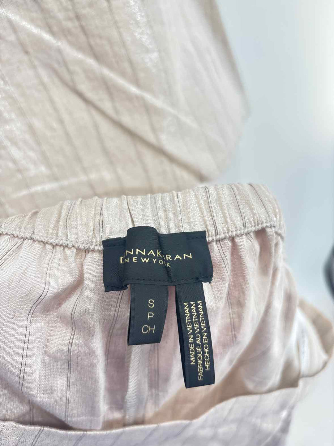 Size S KAREN KANE Gold Linen 2 PC Dress
