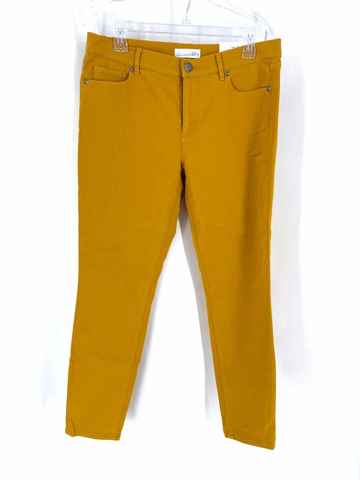Size 10 LOFT Mustard Pants