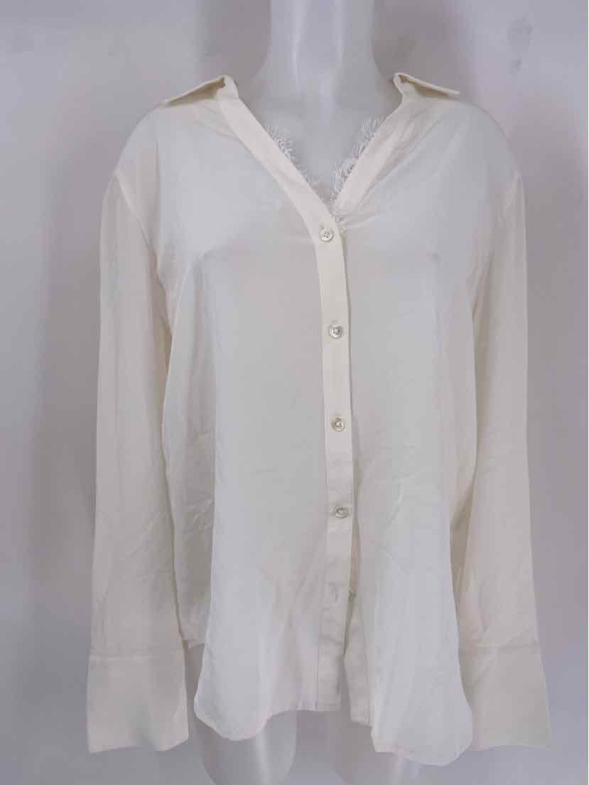 Size XL TAHARI Ivory Shirt