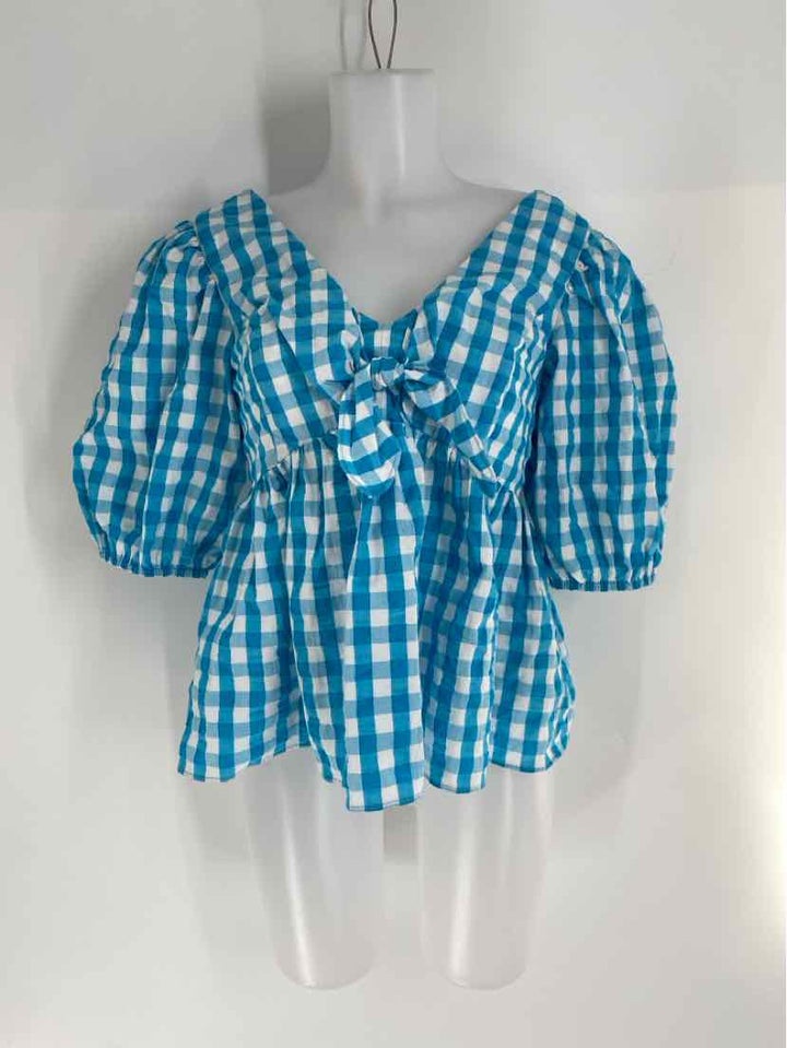 Size 8 Lilly Pulitzer Blue Shirt