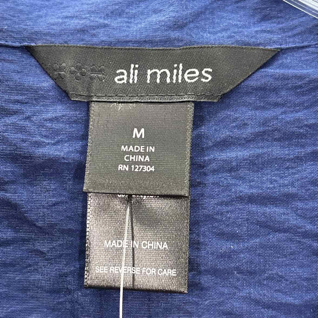 Size M ALI MILES Navy Shirt