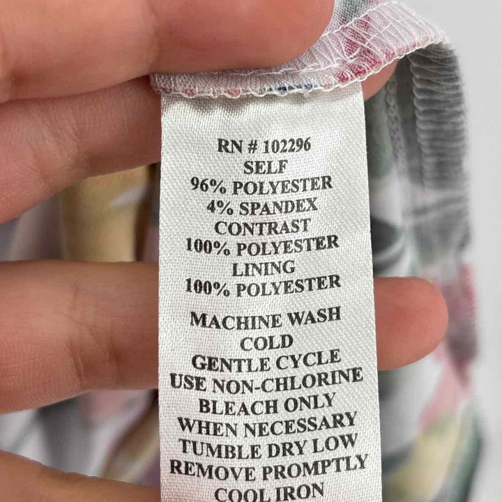 Size 4P CONNECTED APPAREL White Dress