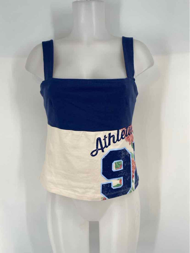 Size S Anthropologie Blue Shirt