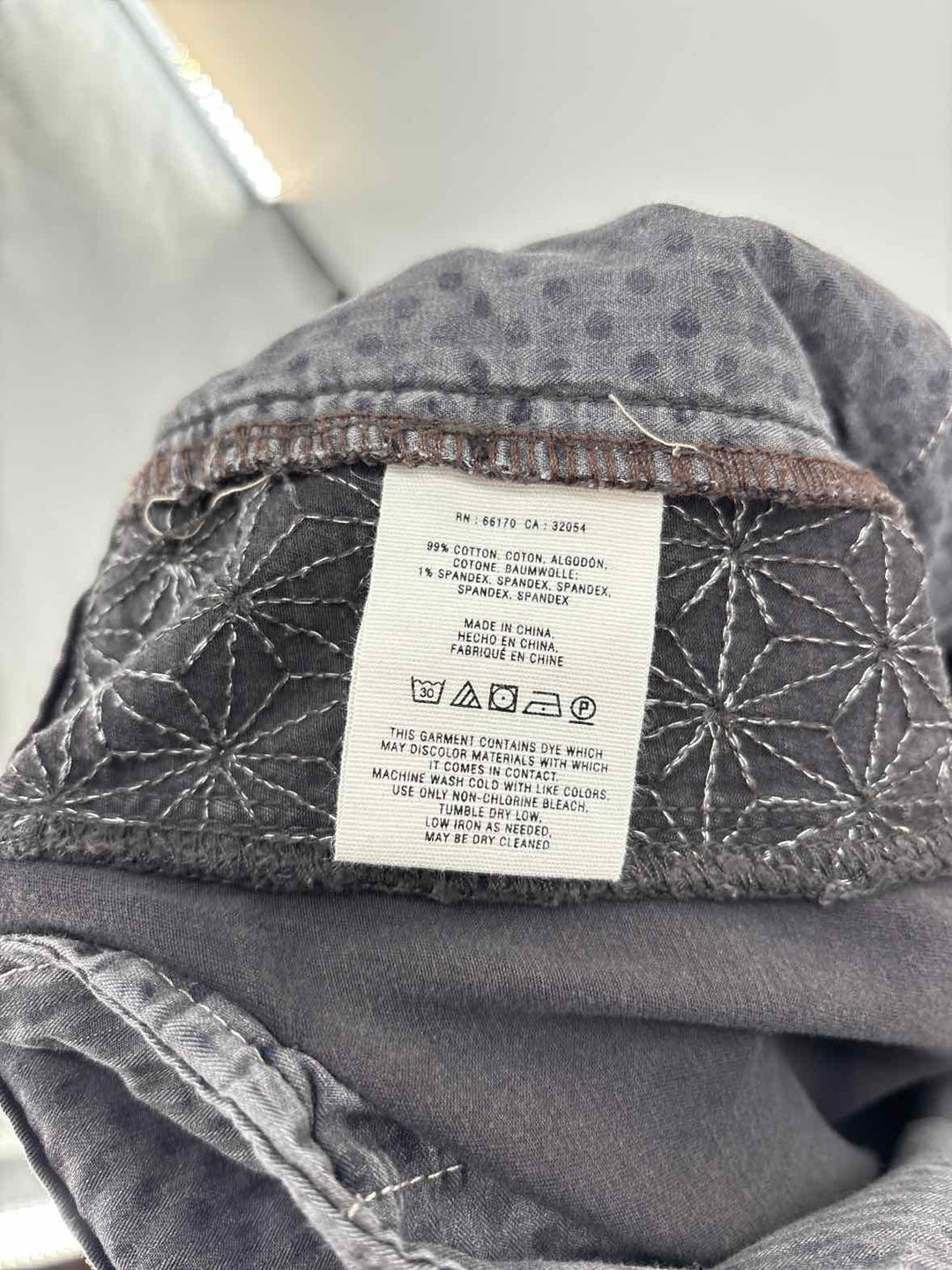 Size 32 Pilcro & the Letterpress Gray Pants