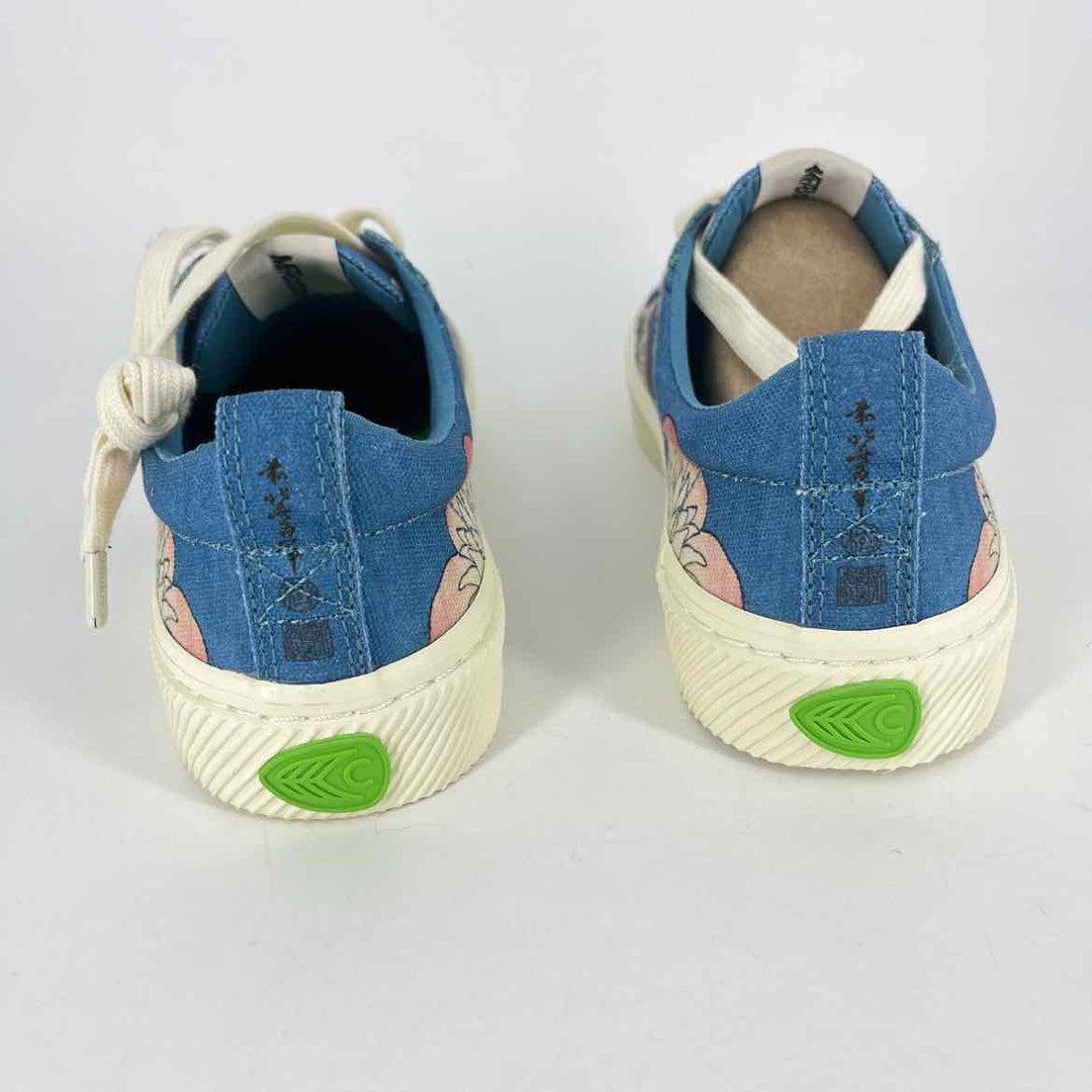 Shoe Size 7 CARIUMA Blue Canvas Sneakers