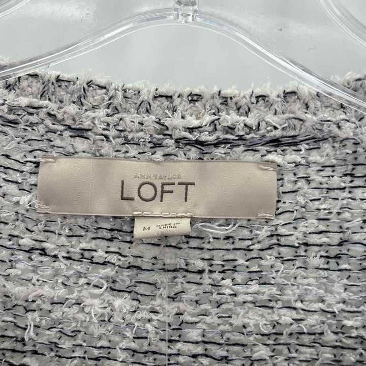 Size M Ann Taylor Ivory Cardigan