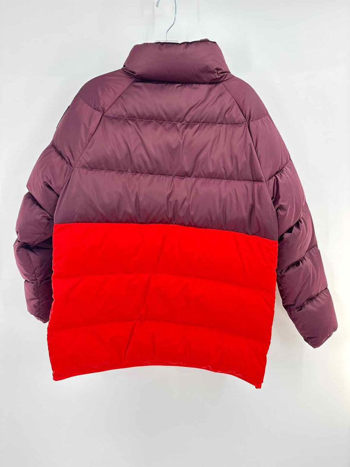 Size M Tory Burch Burgundy Jacket