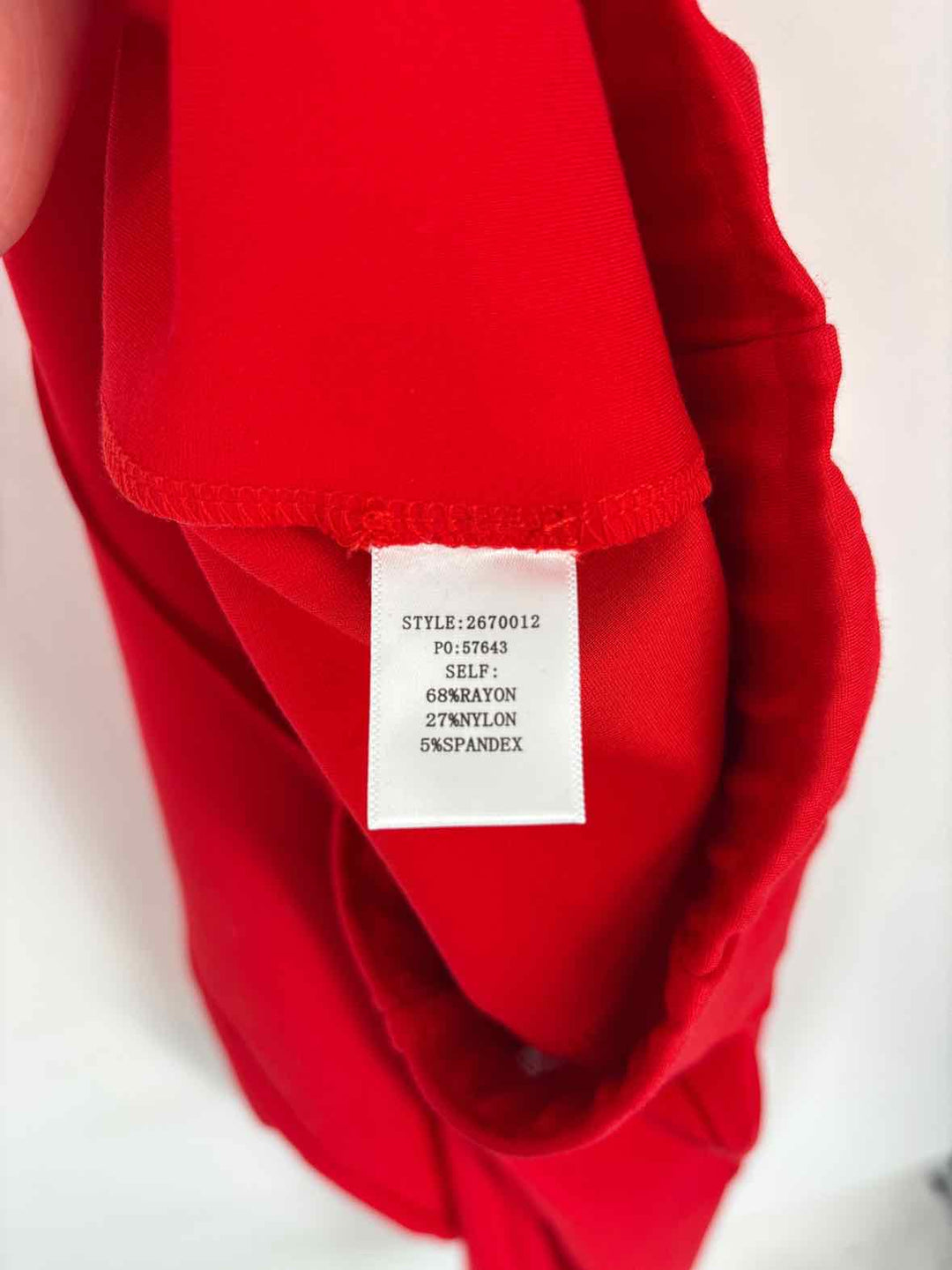 Size M CURRENT AIR Red Pants