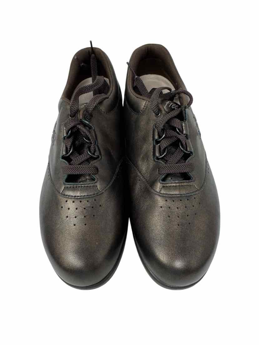Shoe Size 9.5 SAS Bronze Leather Sneakers