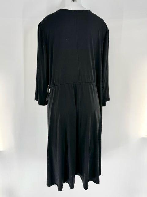 Size 20 ELOQUII Black Dress