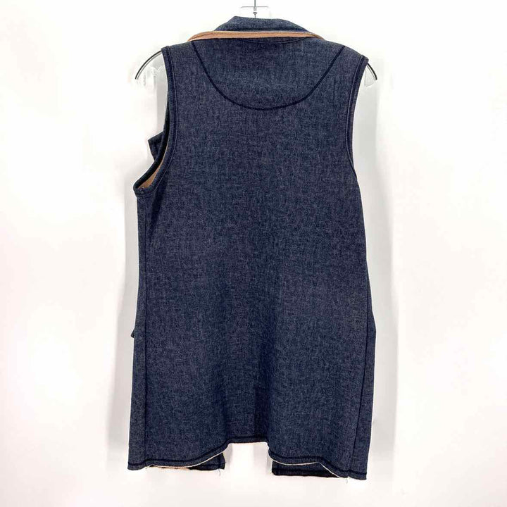 Size 8 HEM & THREAD Blue Sweater