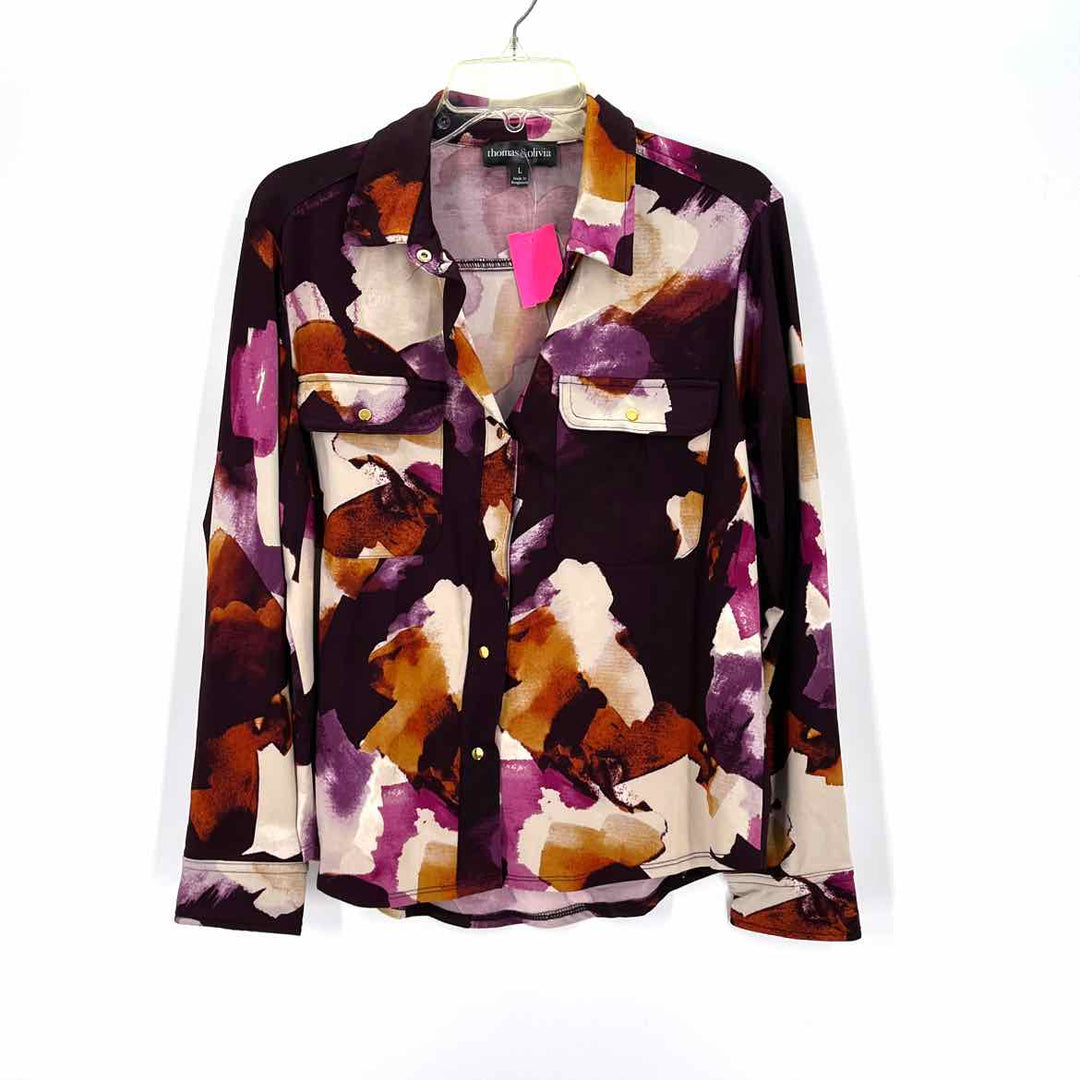 Size L Purple Shirt