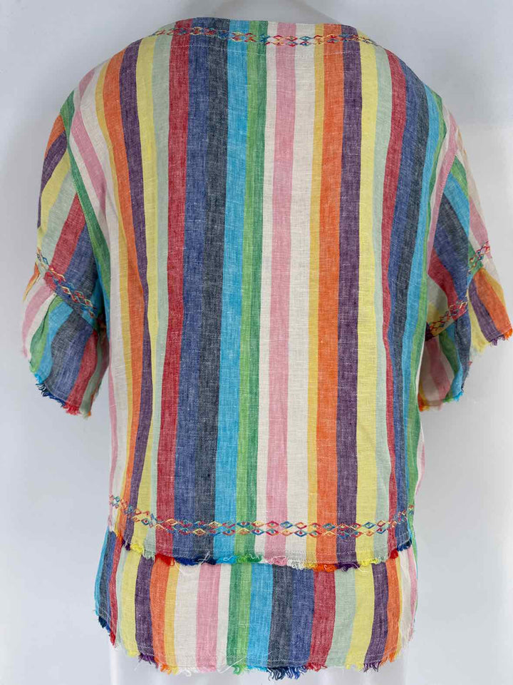 Size L JOHN MARK Multi-Color Shirt