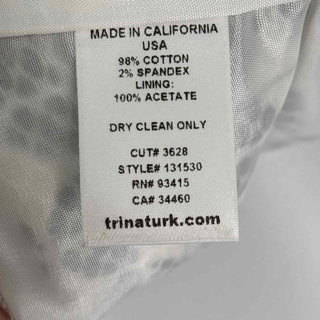 Size 2 TRINA TURK Black Dress