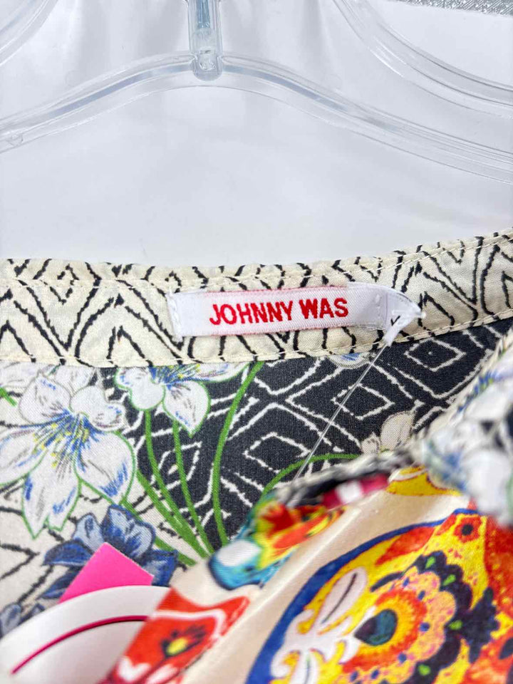 Size L Johnny Was Multi-Color Shirt