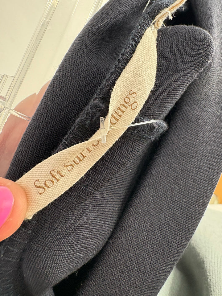 Size M SOFT SURROUNDINGS Black Cotton Pants
