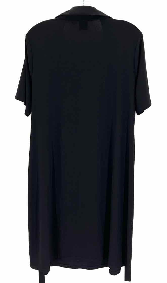 Size 1X Anne Klein Black Dress