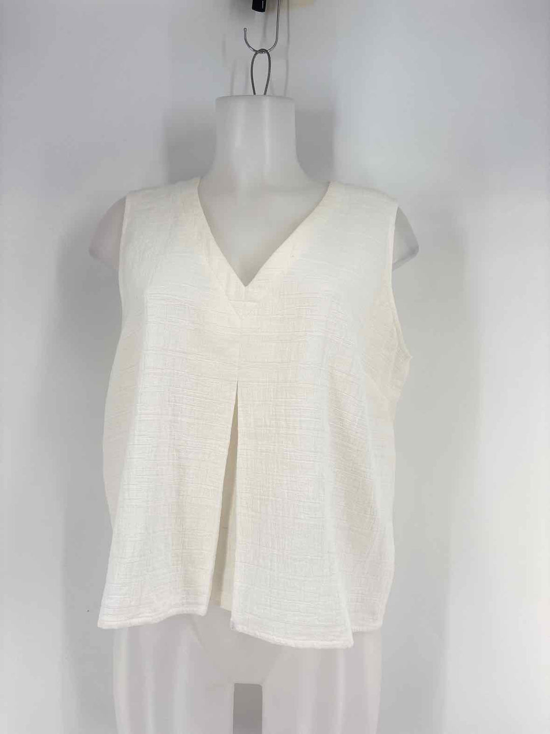 Size L LILLA P Cream Shirt