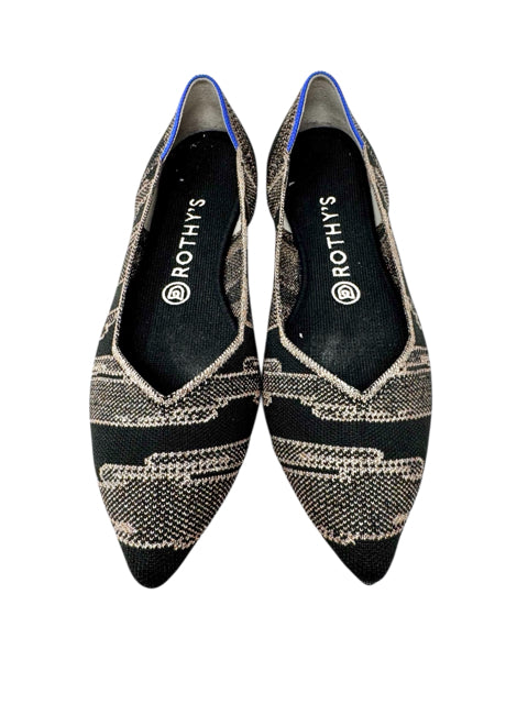 Shoe Size 9.5 ROTHY'S Gold Flats