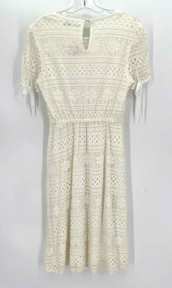 Size 6 BOOHOO Ivory Lace Dress