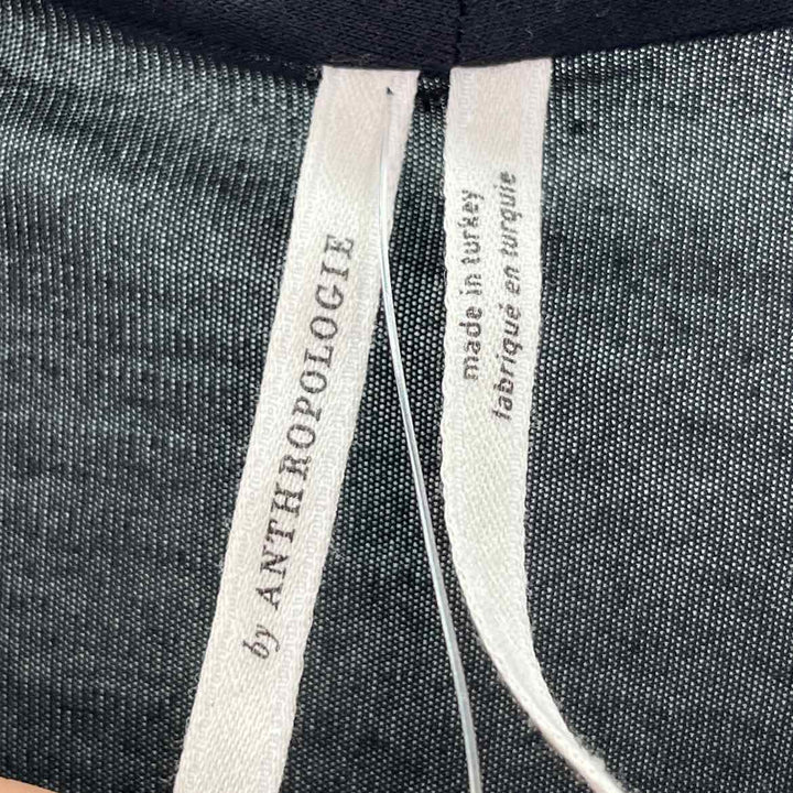 Size L Anthropologie Black Cotton Shirt