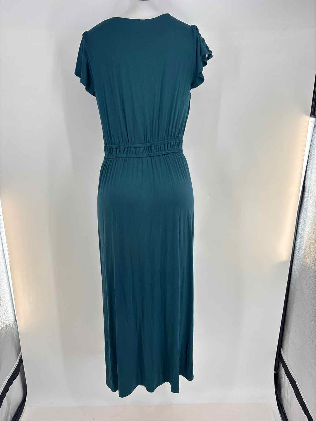 Size L SOMA Green Cotton Dress