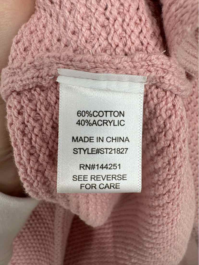 Size M SINCERELY JULES Pink Knit 2 PC Dress
