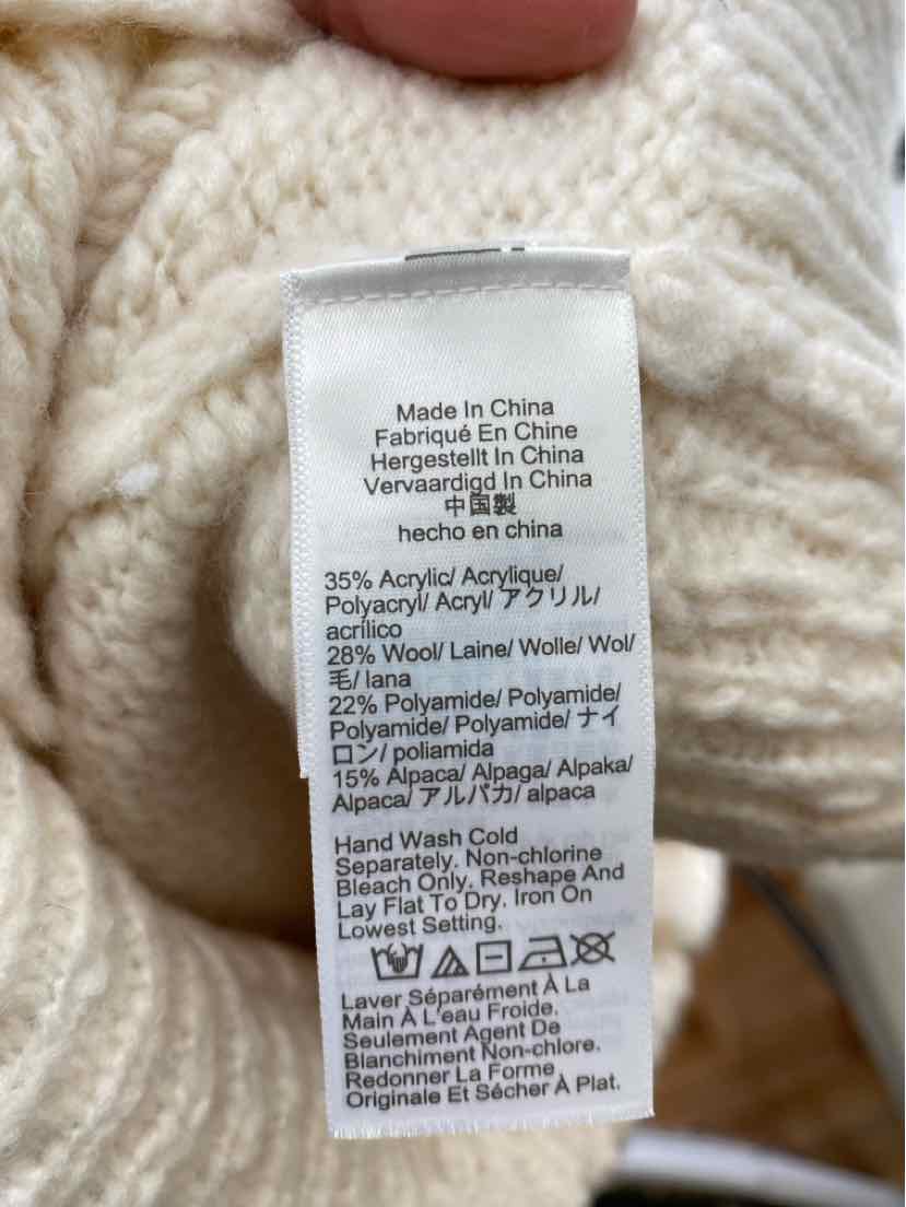 Size M J Crew Tan Cardigan