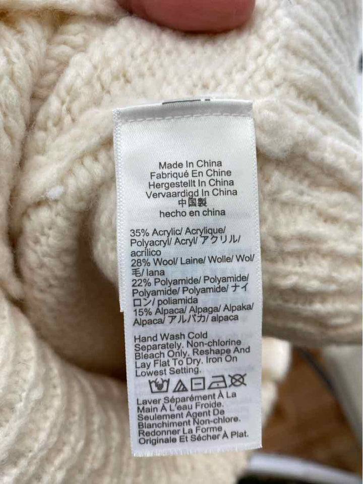 Size M J Crew Tan Cardigan