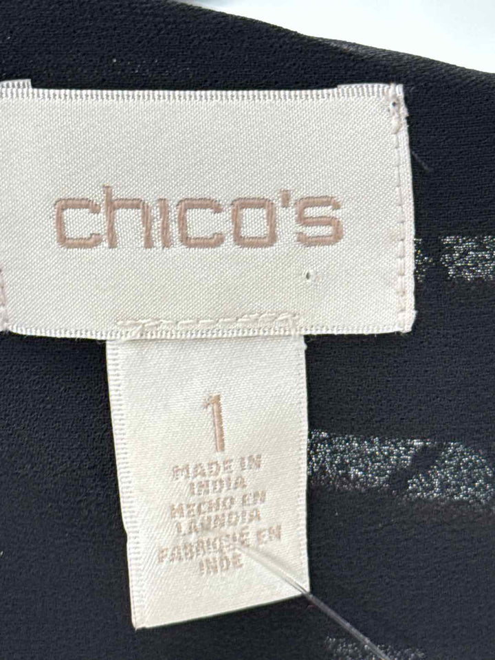 Size M Chico's Black Jacket