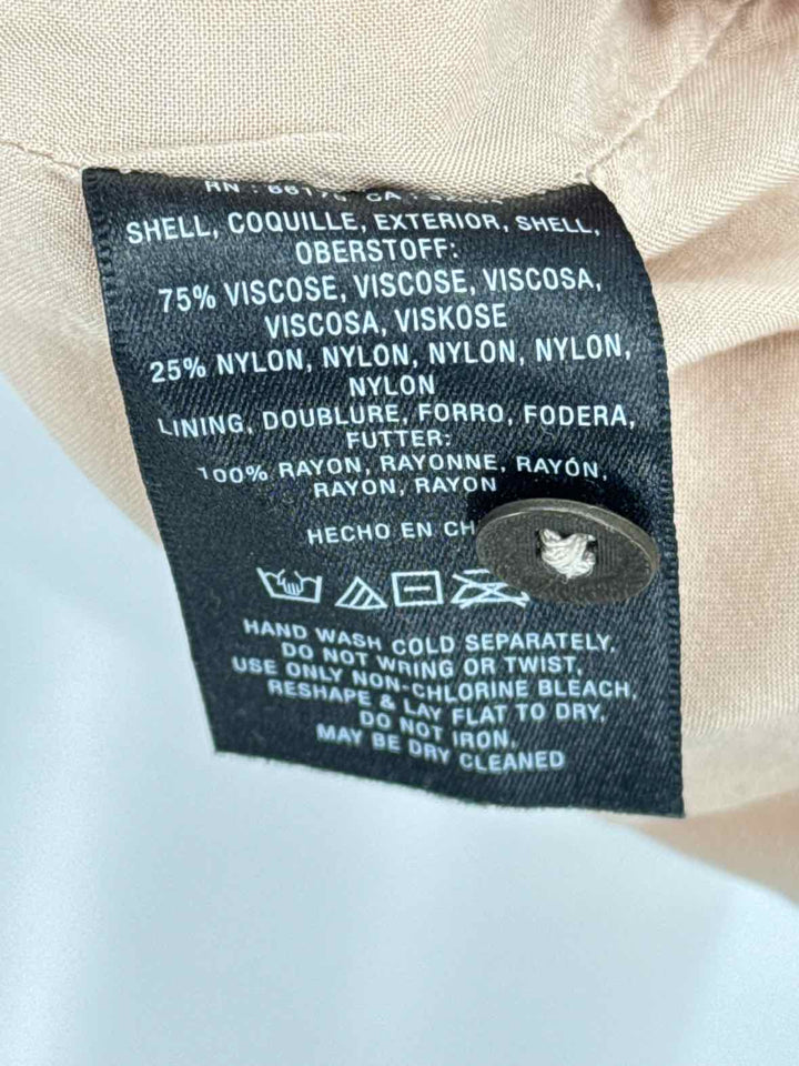 Size 6 MAEVE Tan Dress