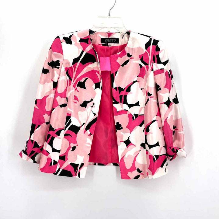 Size 4 KASPER Multi-Color Jacket