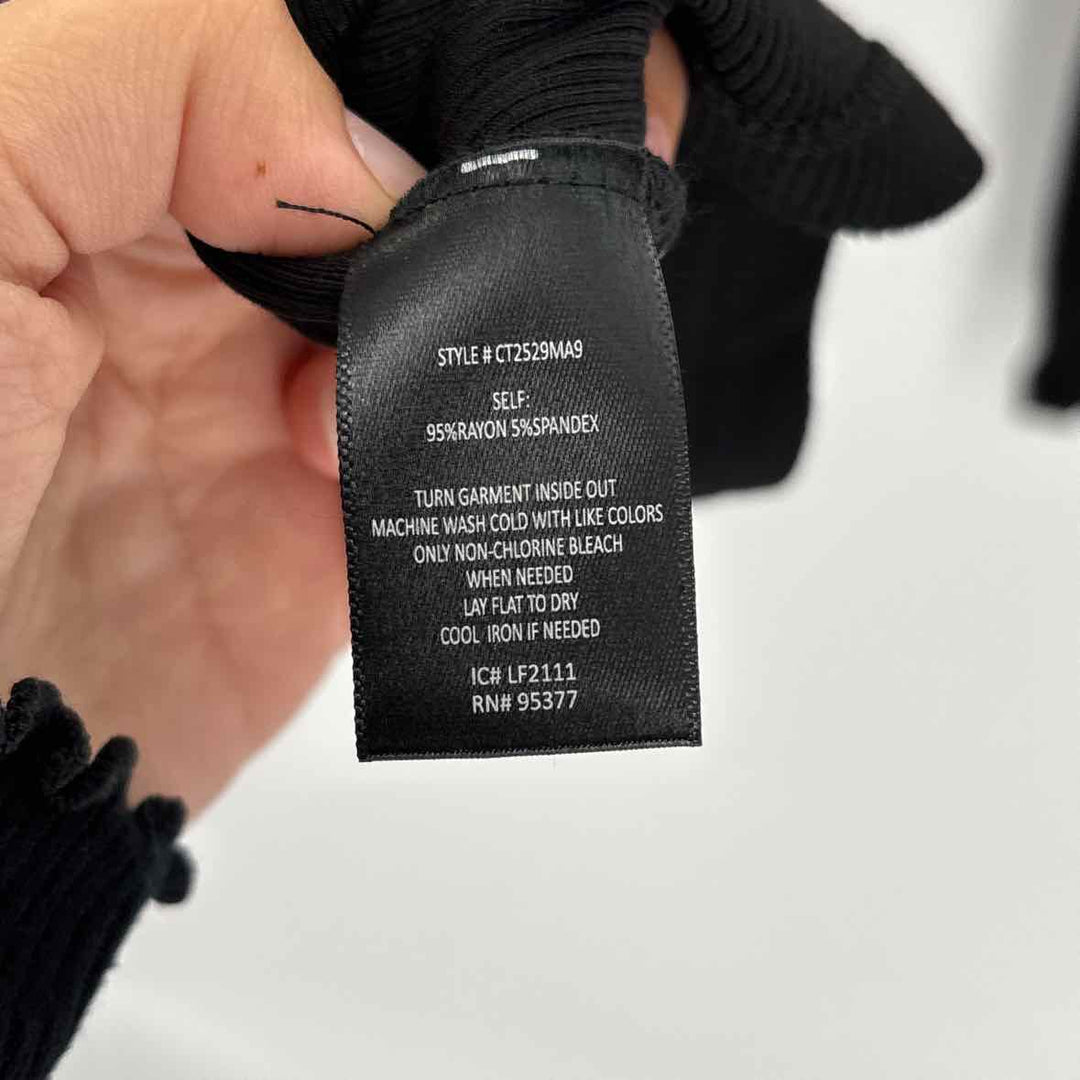 Size XXL Sanctuary Black Knit Shirt