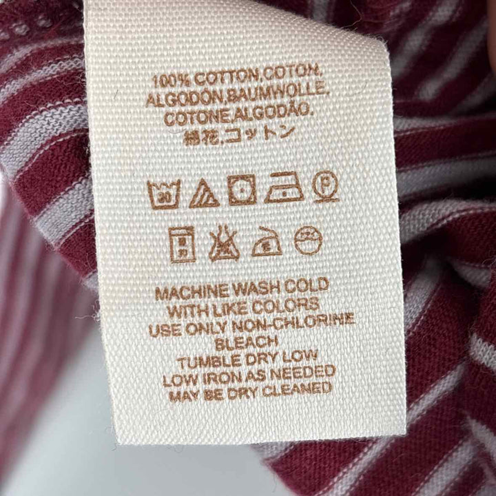 Size L FREE PEOPLE Burgundy Shirt