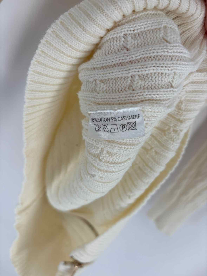 Size S Ivory Knit Sweater