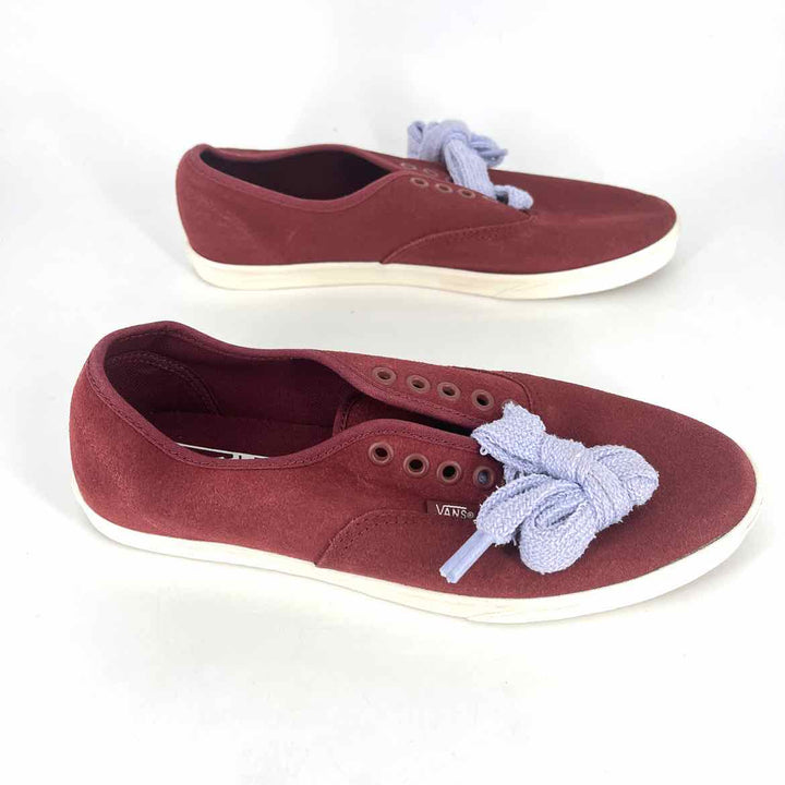 Shoe Size 9.5 Vans Burgundy Sneakers