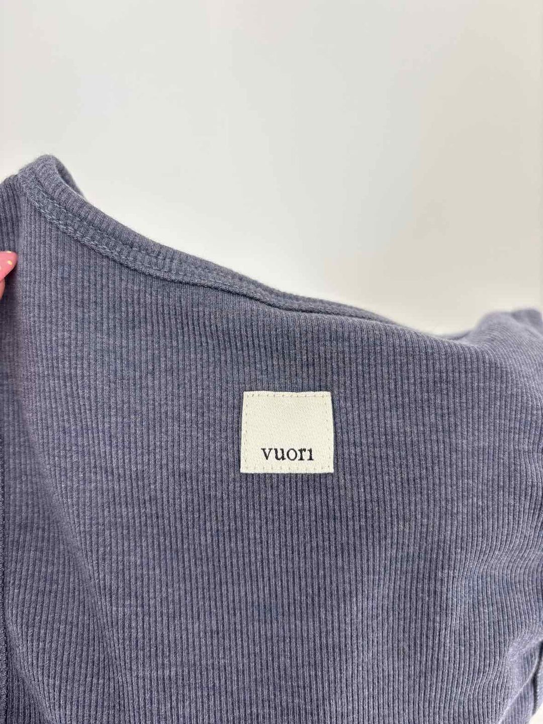 Size M VUORI Blue Shirt