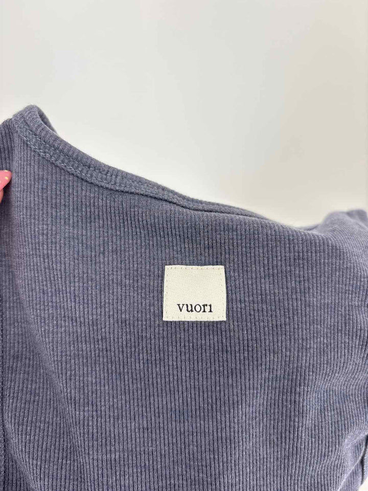Size M VUORI Blue Shirt