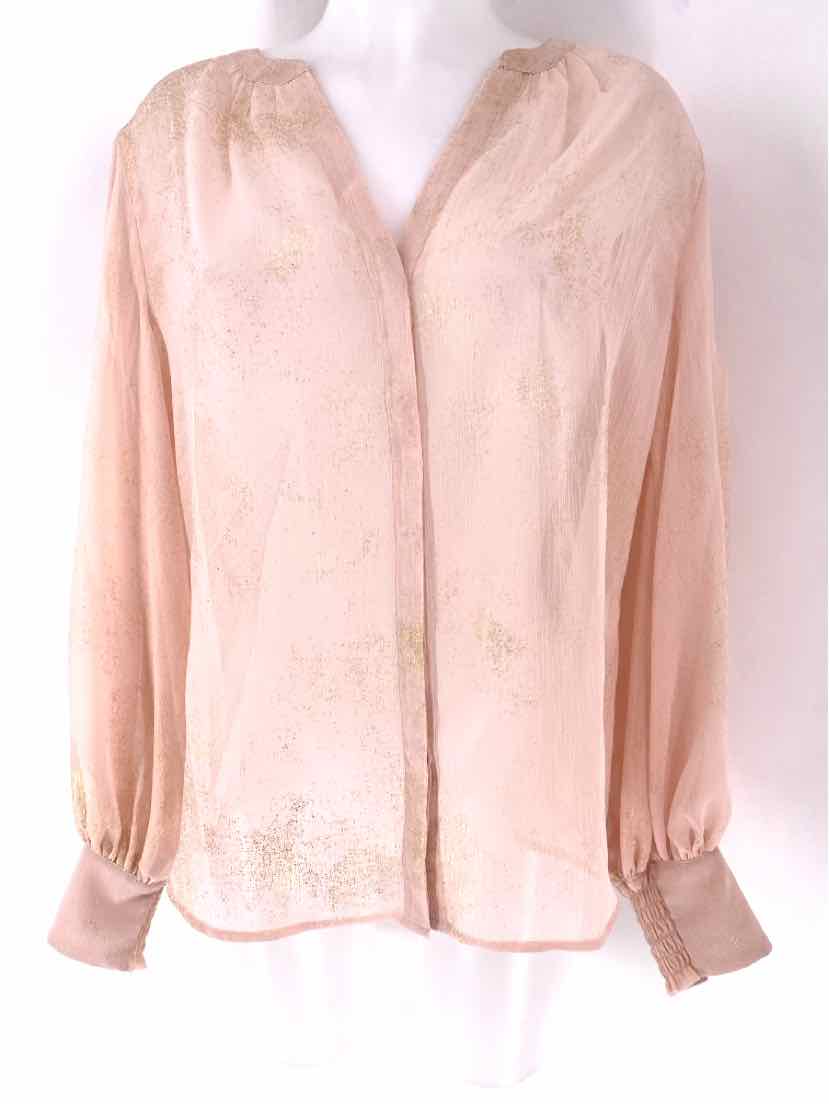 Size 12 Chico's Pink Shirt
